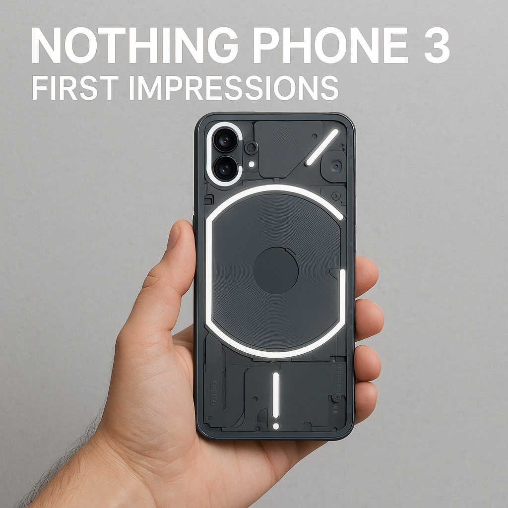 Nothing Phone 3 First Impressions