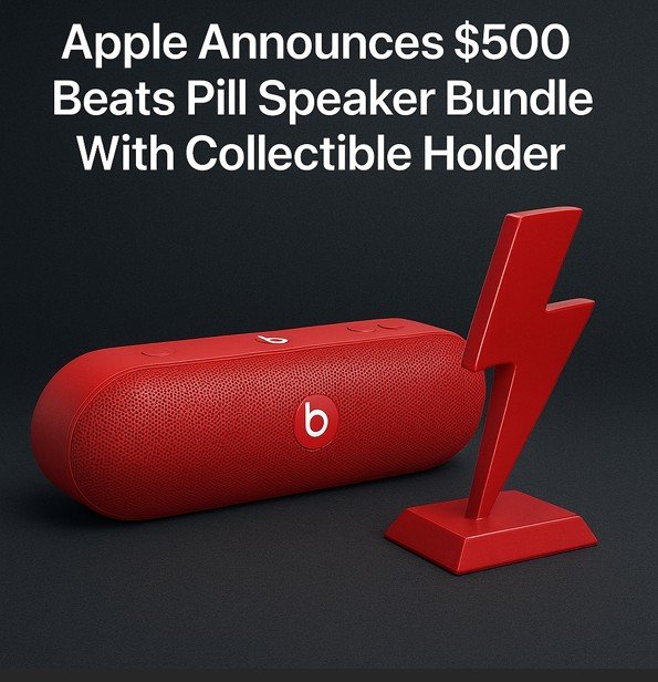 $500 Beats Pill Bundle Drops: Apple Adds Collectible Holder