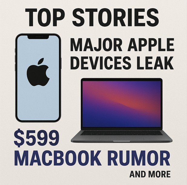Apple Rumor Mill: New Devices Leak as $599 MacBook Looms