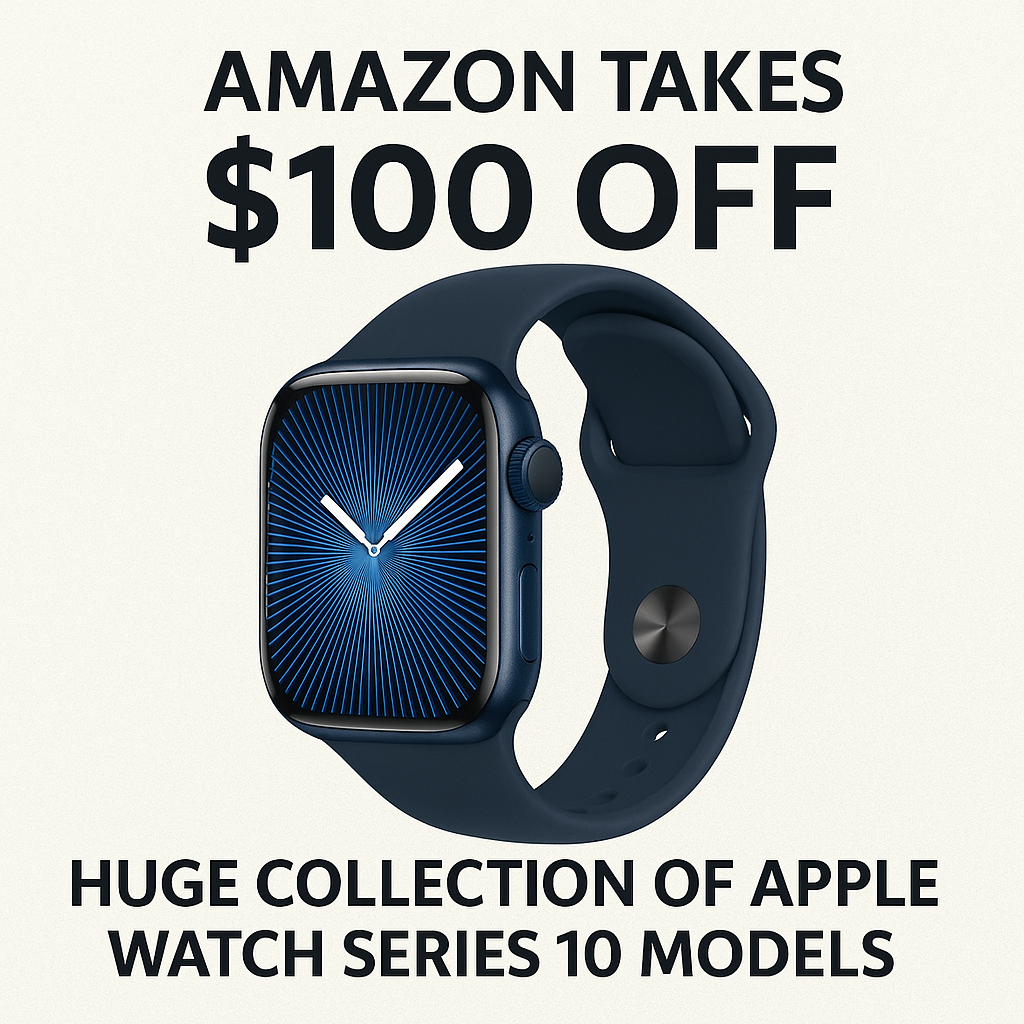 Amazon Takes $100 Off Huge Collection of Apple Watch Series 10 Models