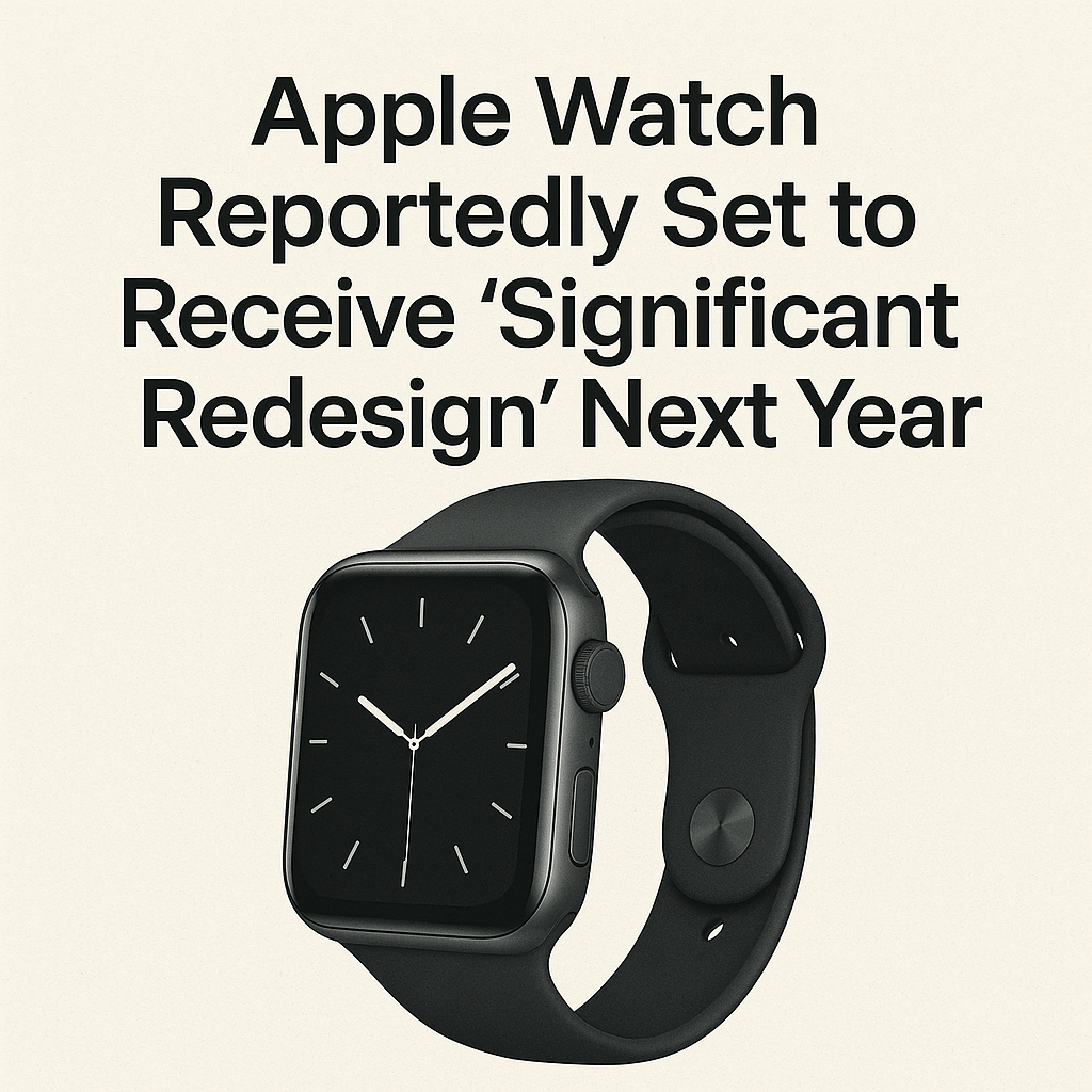 Apple Watch Reportedly Set to Receive 'Significant Redesign' Next Year